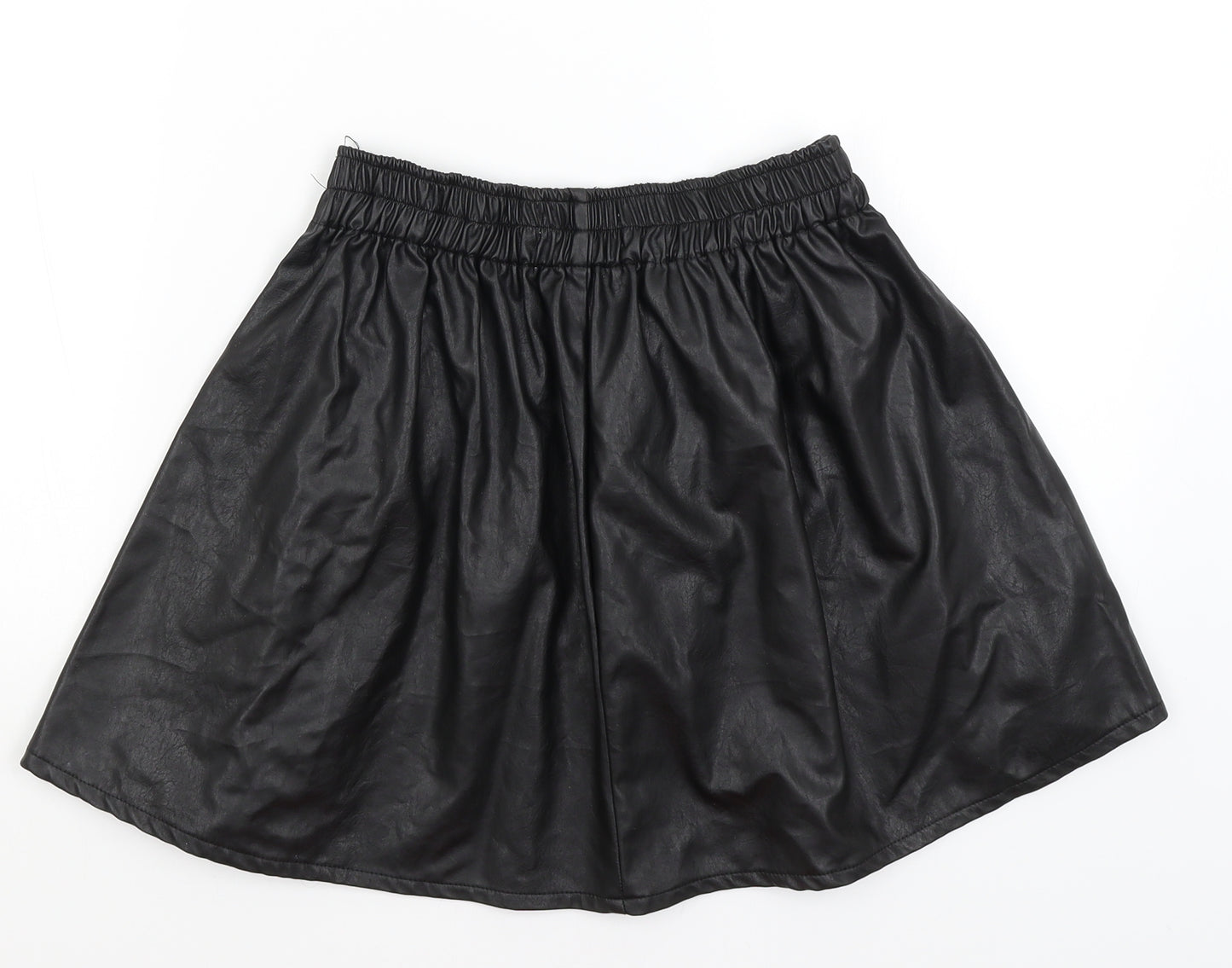 Hearts & Bows Womens Black   Flare Skirt Size M