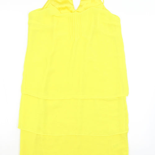 H&M Womens Yellow   A-Line  Size 8