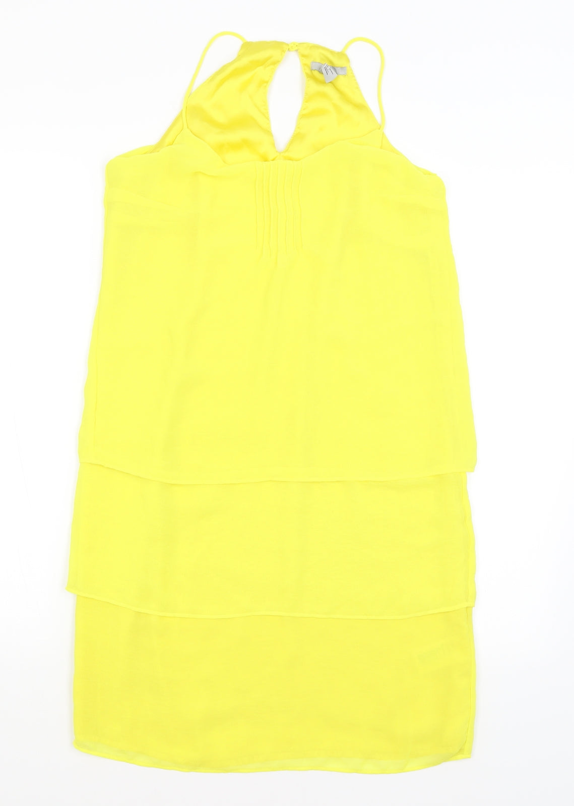 H&M Womens Yellow   A-Line  Size 8