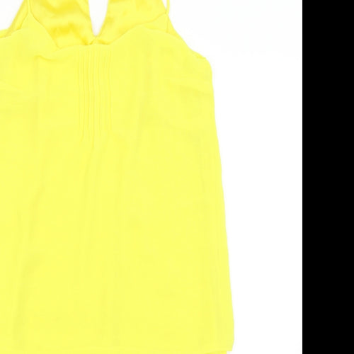 H&M Womens Yellow   A-Line  Size 8