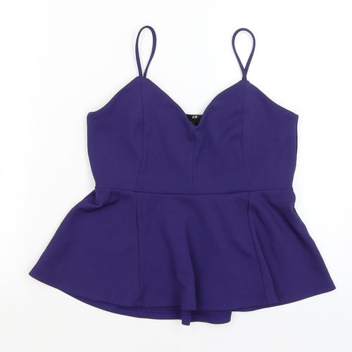 H&M Womens Purple   Camisole Tank Size S