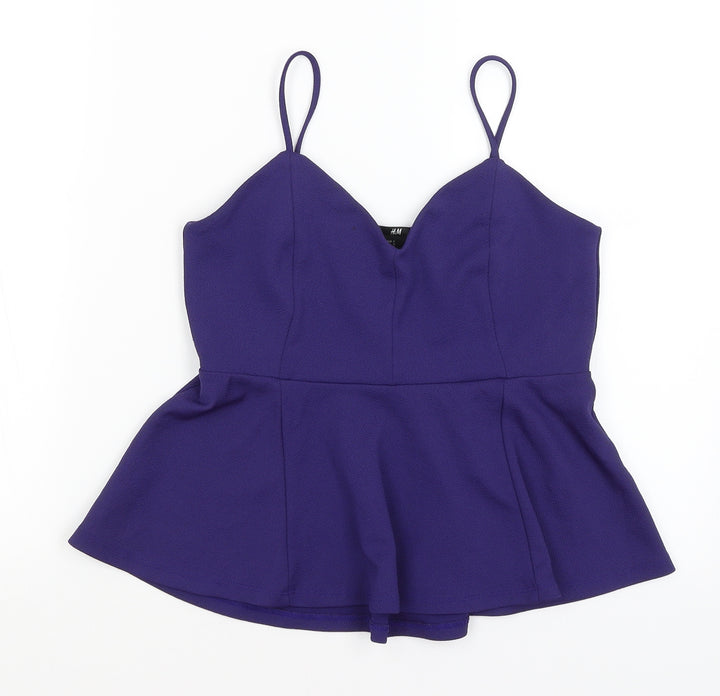H&M Womens Purple   Camisole Tank Size S