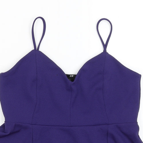 H&M Womens Purple   Camisole Tank Size S