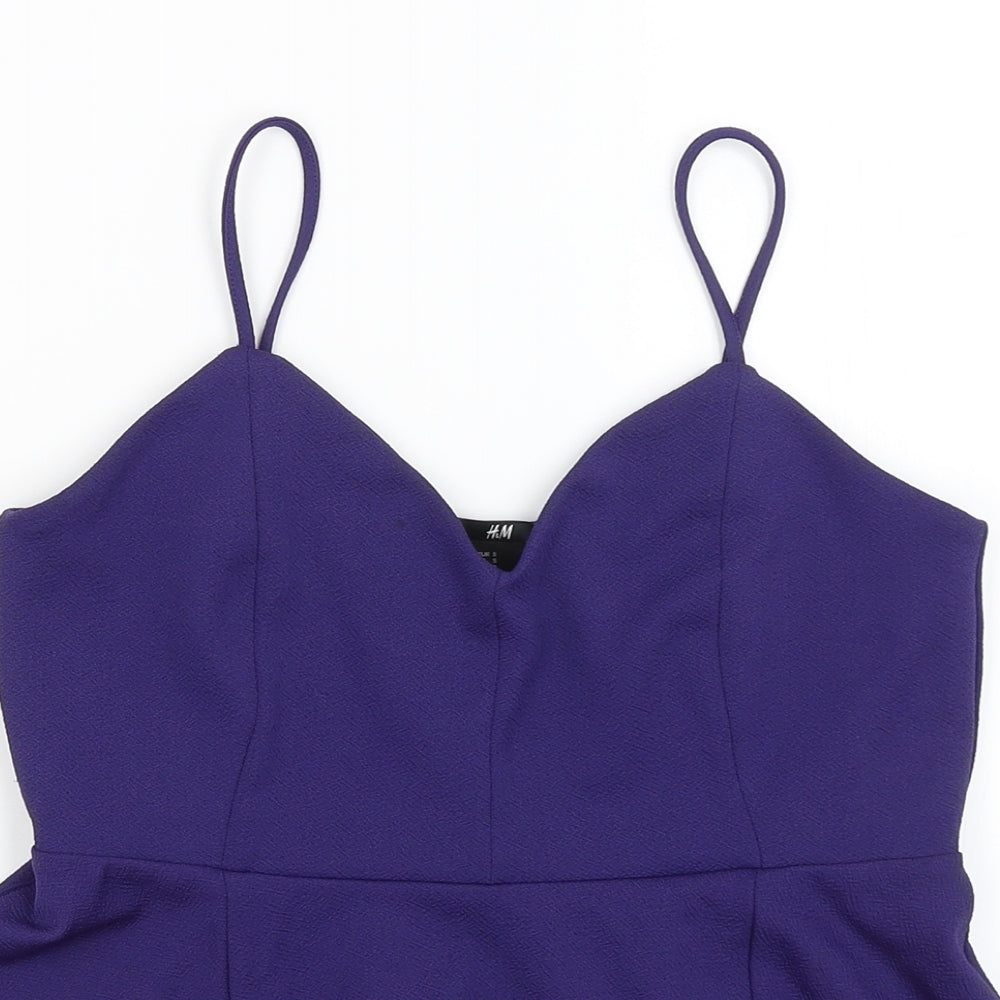 H&M Womens Purple   Camisole Tank Size S