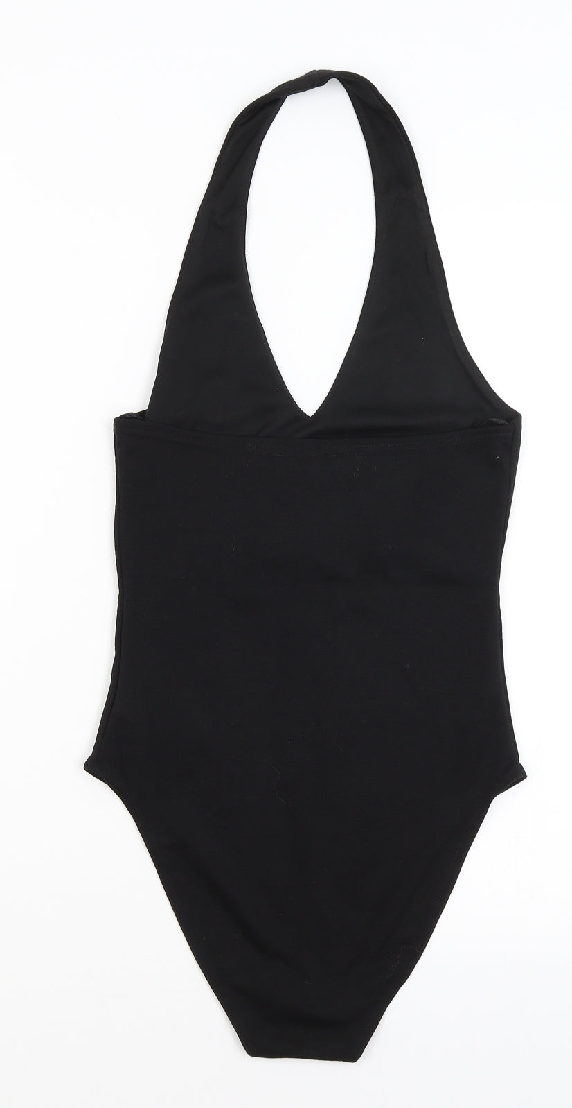 New Look Womens Black   Bodysuit One-Piece Size 8