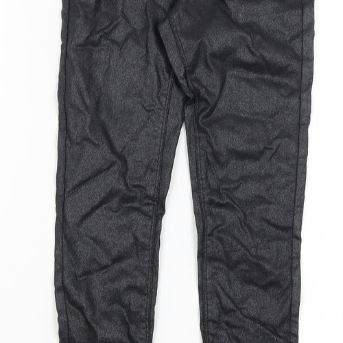 Denim Co Womens Black   Trousers  Size 4 L27 in