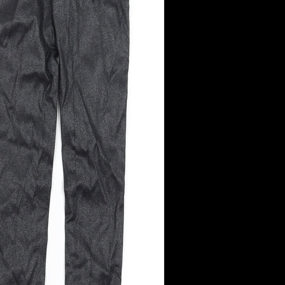 Denim Co Womens Black   Trousers  Size 4 L27 in