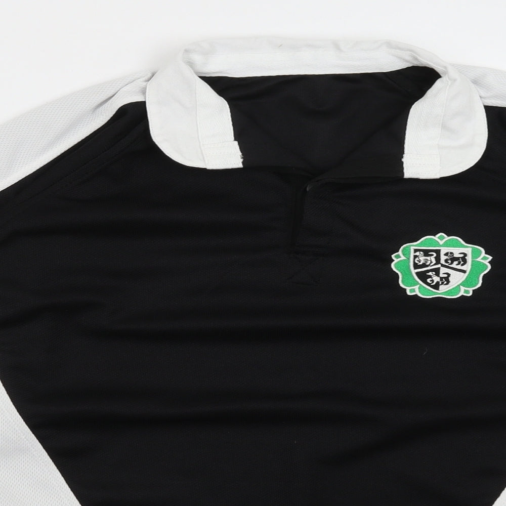 Falcon Mens Black   Basic T-Shirt Size M