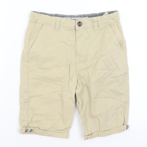 Denim Co Boys Beige   Chino Shorts Size 10-11 Years