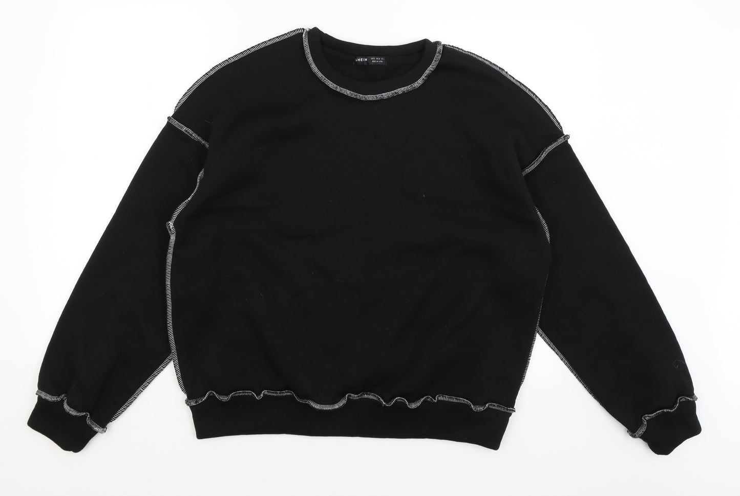 SheIn Womens Black   Pullover Jumper Size S