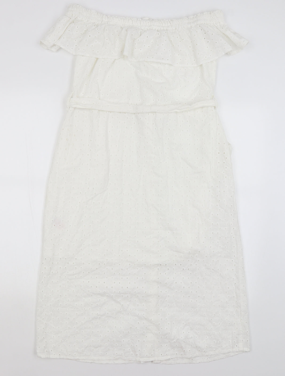 Preworn Womens White   A-Line  Size 14