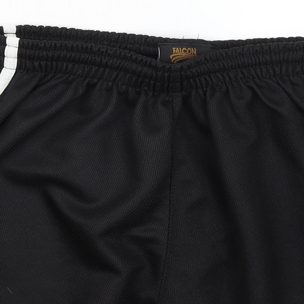 Falcon Mens Black   Athletic Shorts Size 34 in