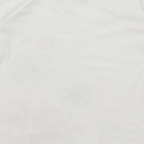 Gap Kids Girls White   Basic T-Shirt Size 10 Years