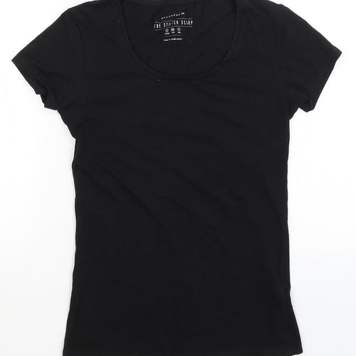 Atmosphere Womens Black   Basic T-Shirt Size 8