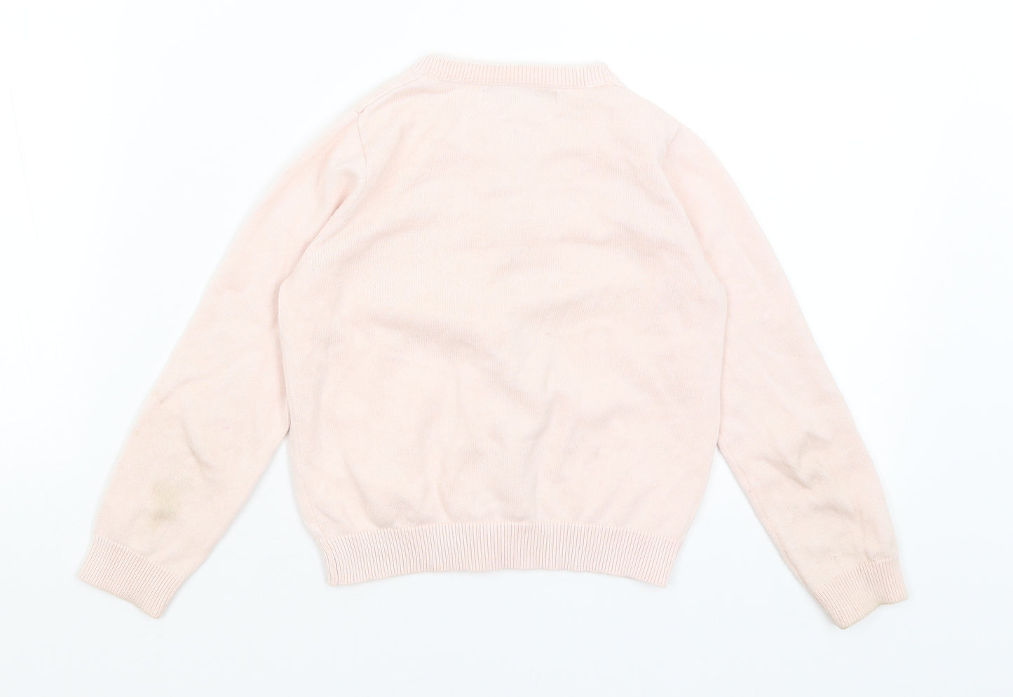 George Girls Pink   Cardigan Jumper Size 4-5 Years