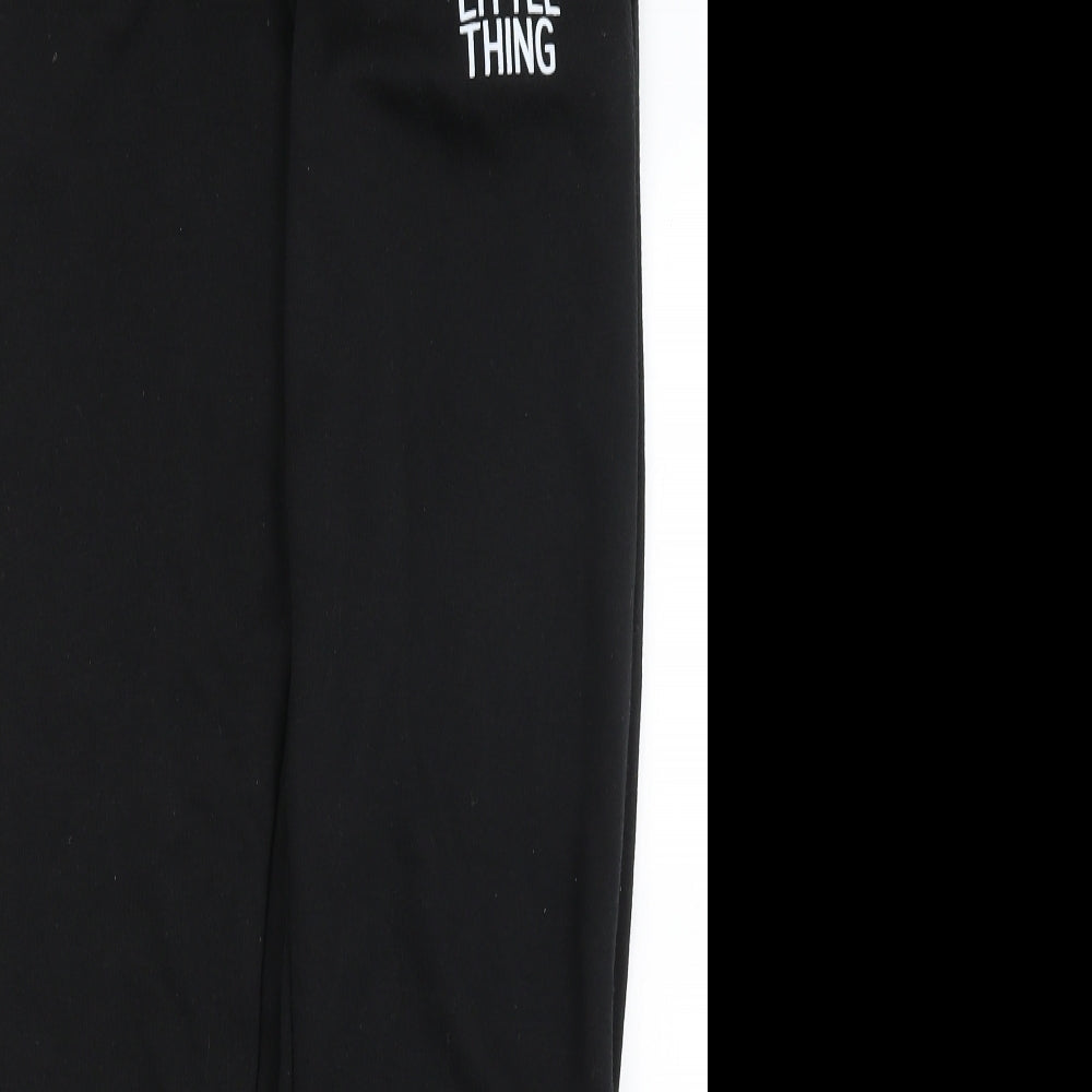 Pretty Little Thing Womens Black   Jogger Trousers Size M L29 in