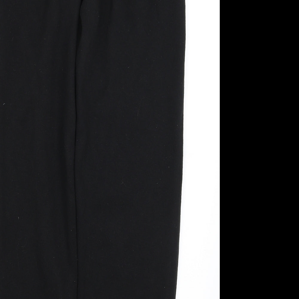 Pretty Little Thing Womens Black   Jogger Trousers Size M L29 in