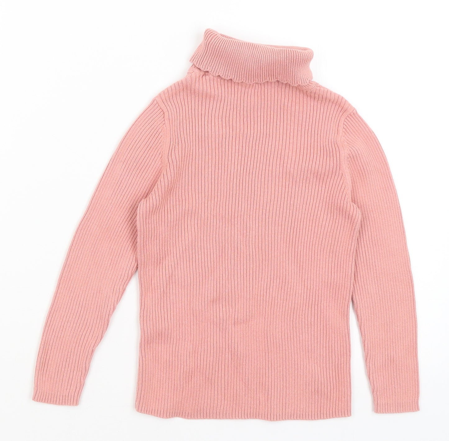 George Girls Pink   Basic T-Shirt Size 5-6 Years
