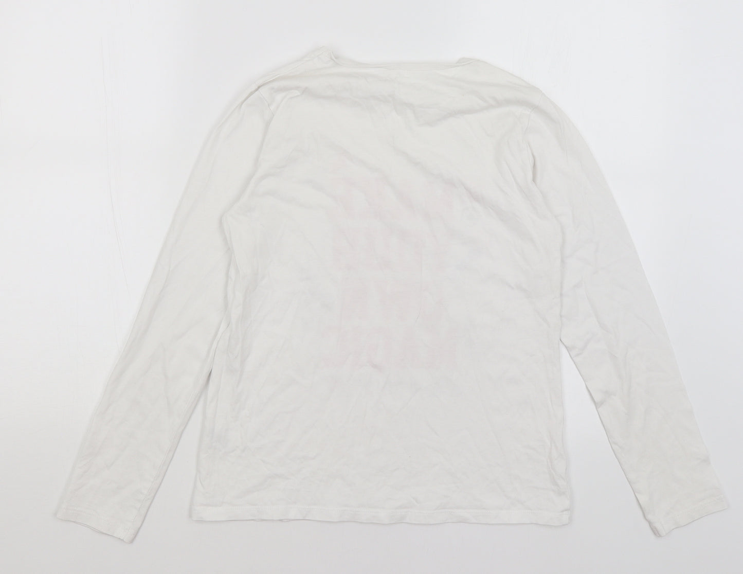 George Girls White   Basic T-Shirt Size 13-14 Years  - #GirlsRock