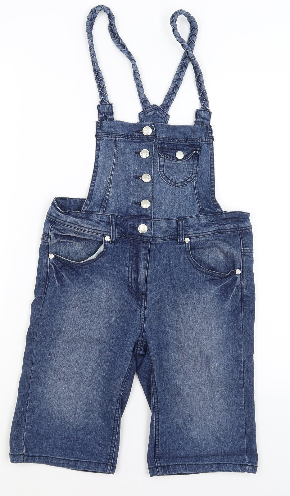 Young Dimension Girls Blue   Dungaree One-Piece Size 11-12 Years L9 in