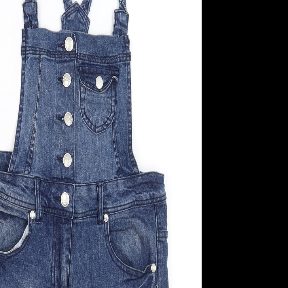 Young Dimension Girls Blue   Dungaree One-Piece Size 11-12 Years L9 in