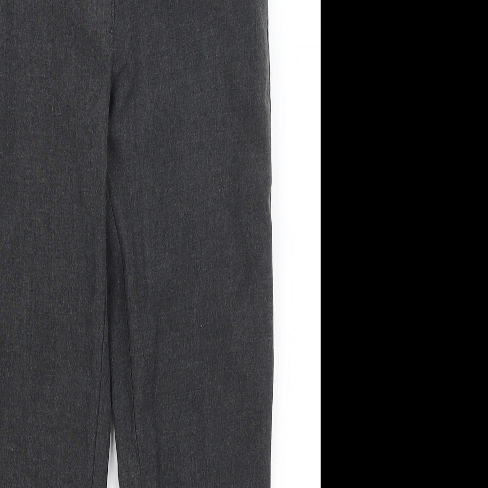 M&S School Boys Grey   Dress Pants Trousers Size 7-8 Years