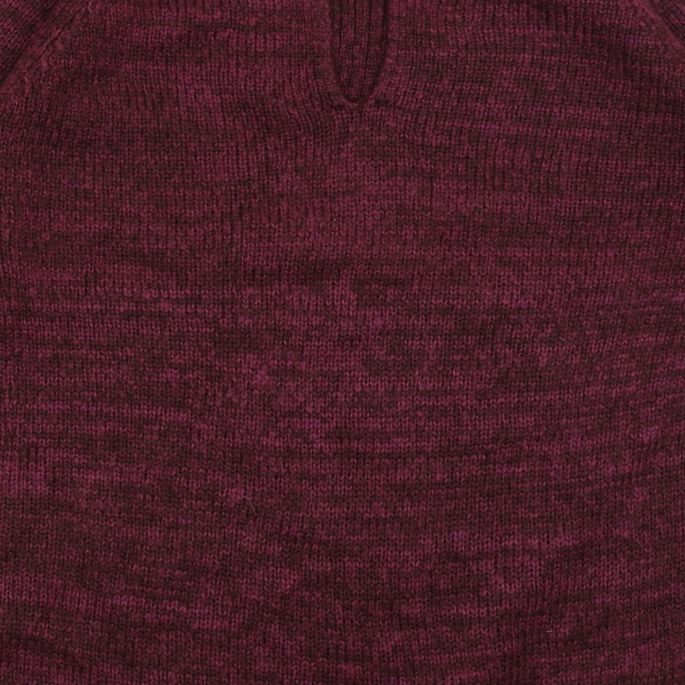 New Look Womens Purple   Pullover Jumper Size L