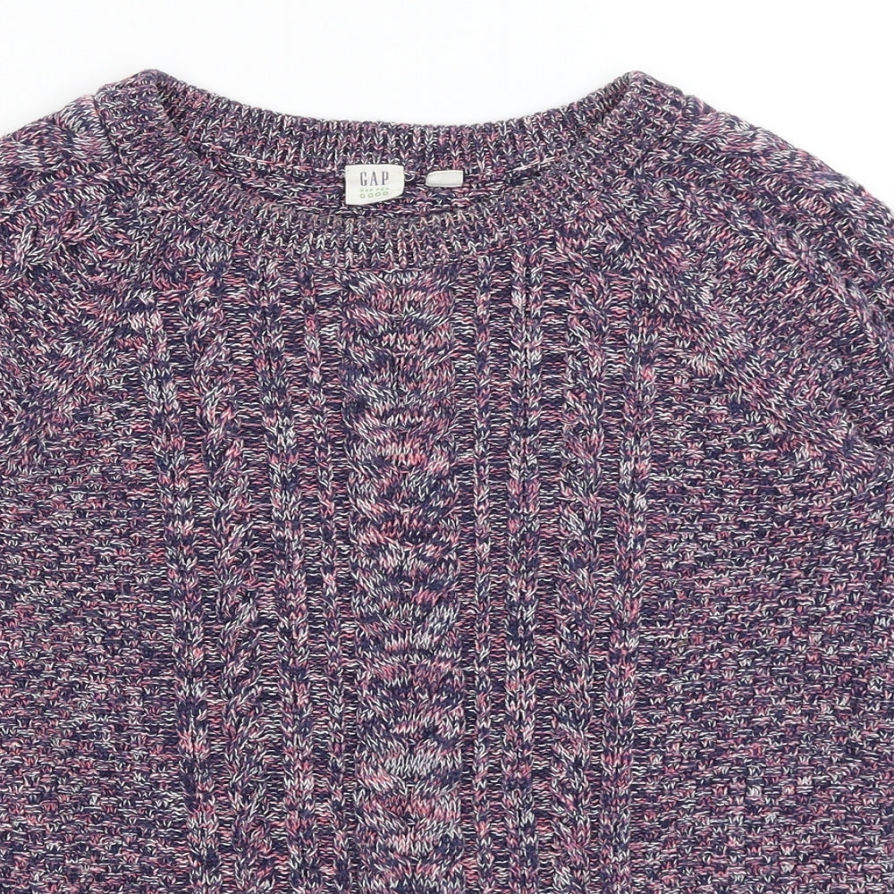 Gap Womens Purple   Pullover Jumper Size M