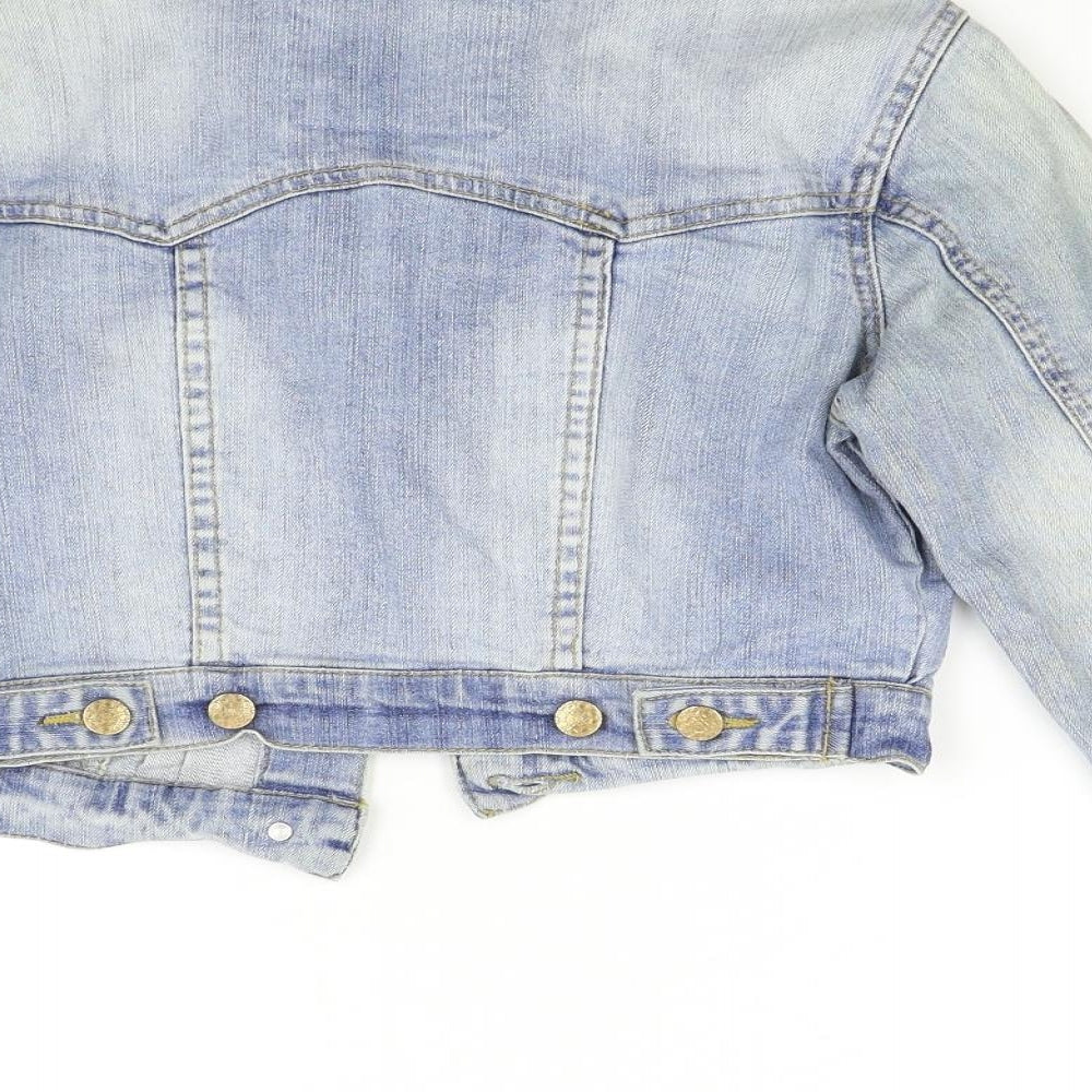 Orimark Girls Blue  Denim Jacket  Size 6 Years