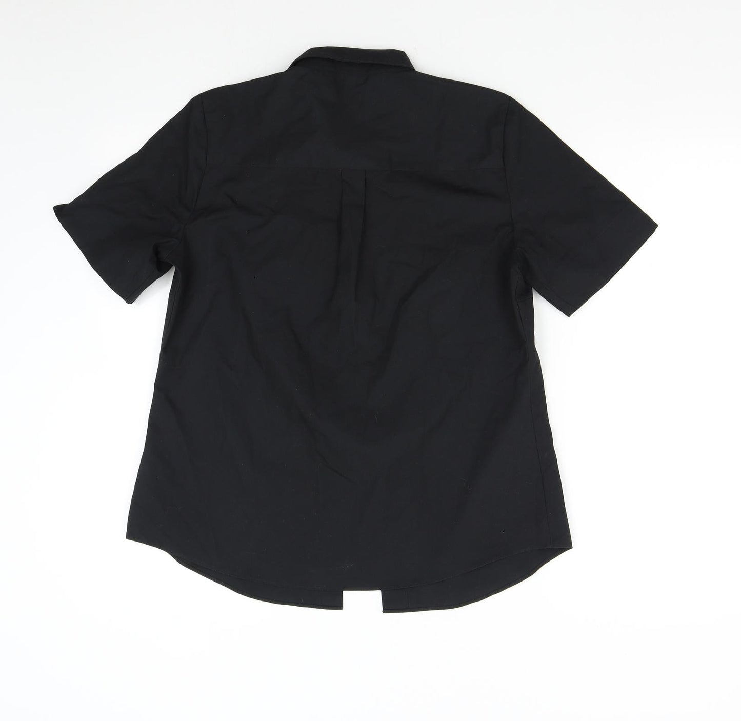 NEXT Womens Black   Basic Button-Up Size 12