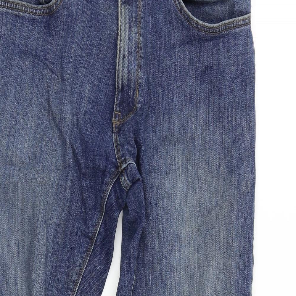 M&S Mens Blue  Denim Skinny Jeans Size 34 L31 in