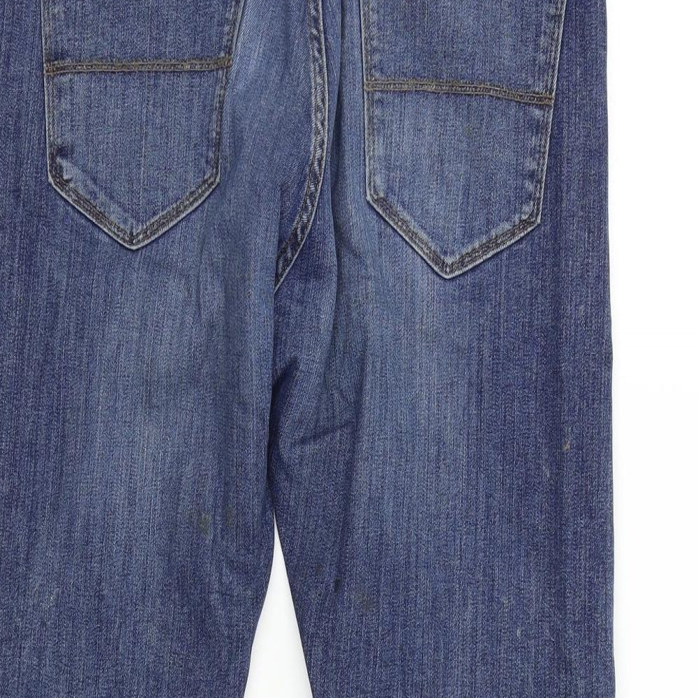 M&S Mens Blue  Denim Skinny Jeans Size 34 L31 in