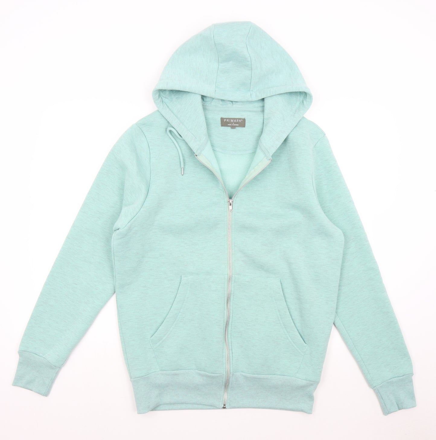 Primark Womens Green   Full Zip Hoodie Size L