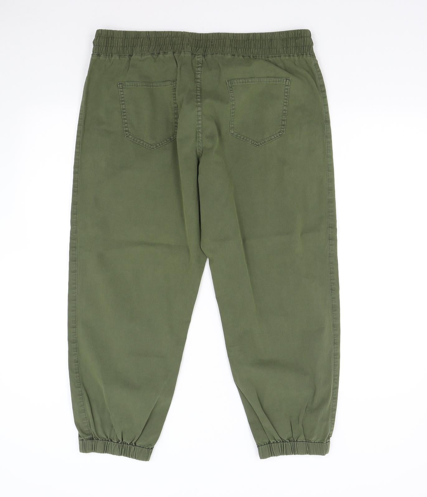 Goodmove Womens Green   Trousers  Size 16 L24 in - Short