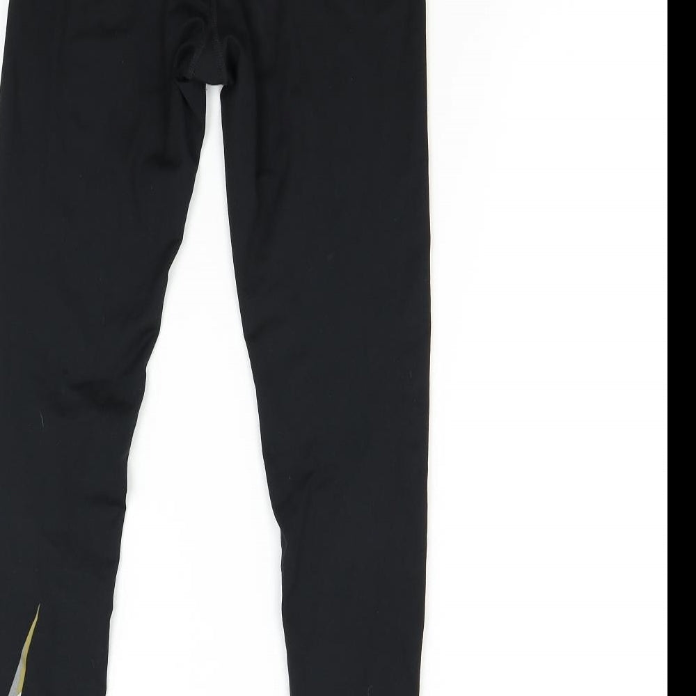 Nike Womens Black   Compression Leggings Size S L27 in