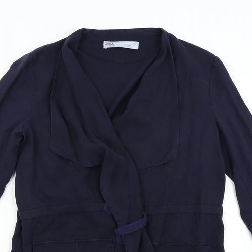 Zara Womens Blue   Jacket  Size M
