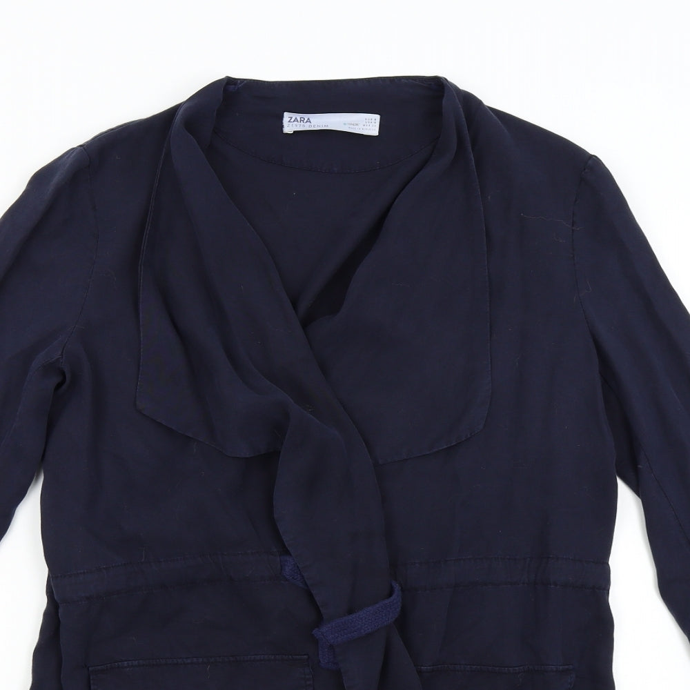 Zara Womens Blue   Jacket  Size M