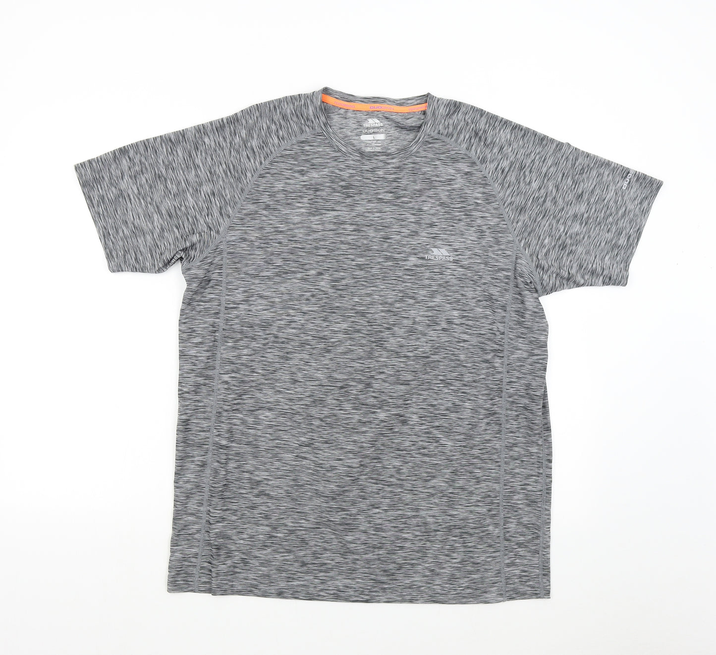 Trespass Mens Grey   Basic T-Shirt Size L