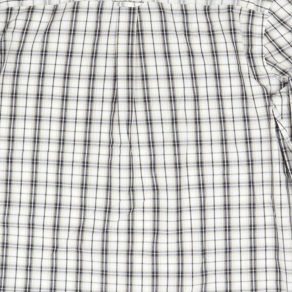 Maine Mens Multicoloured Check   Button-Up Size L