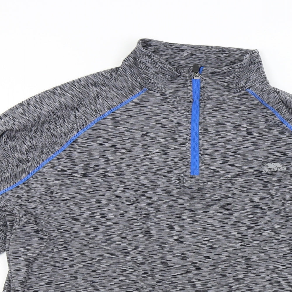 Trespass Mens Grey   Pullover T-Shirt Size XL