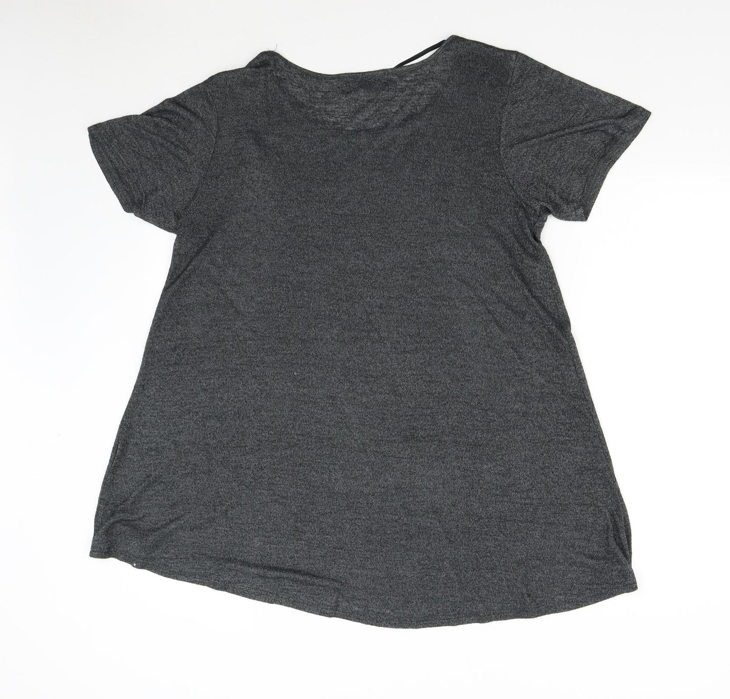 Mink Pink Womens Grey   Basic T-Shirt Size M