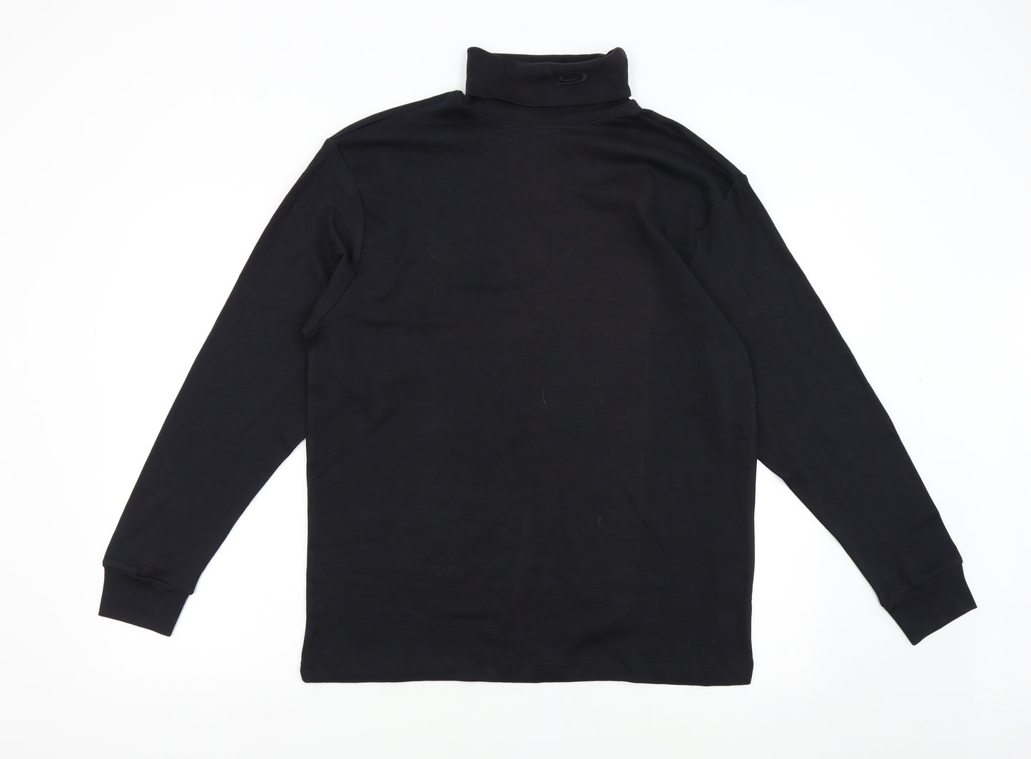 Crane Mens Black    T-Shirt Size L