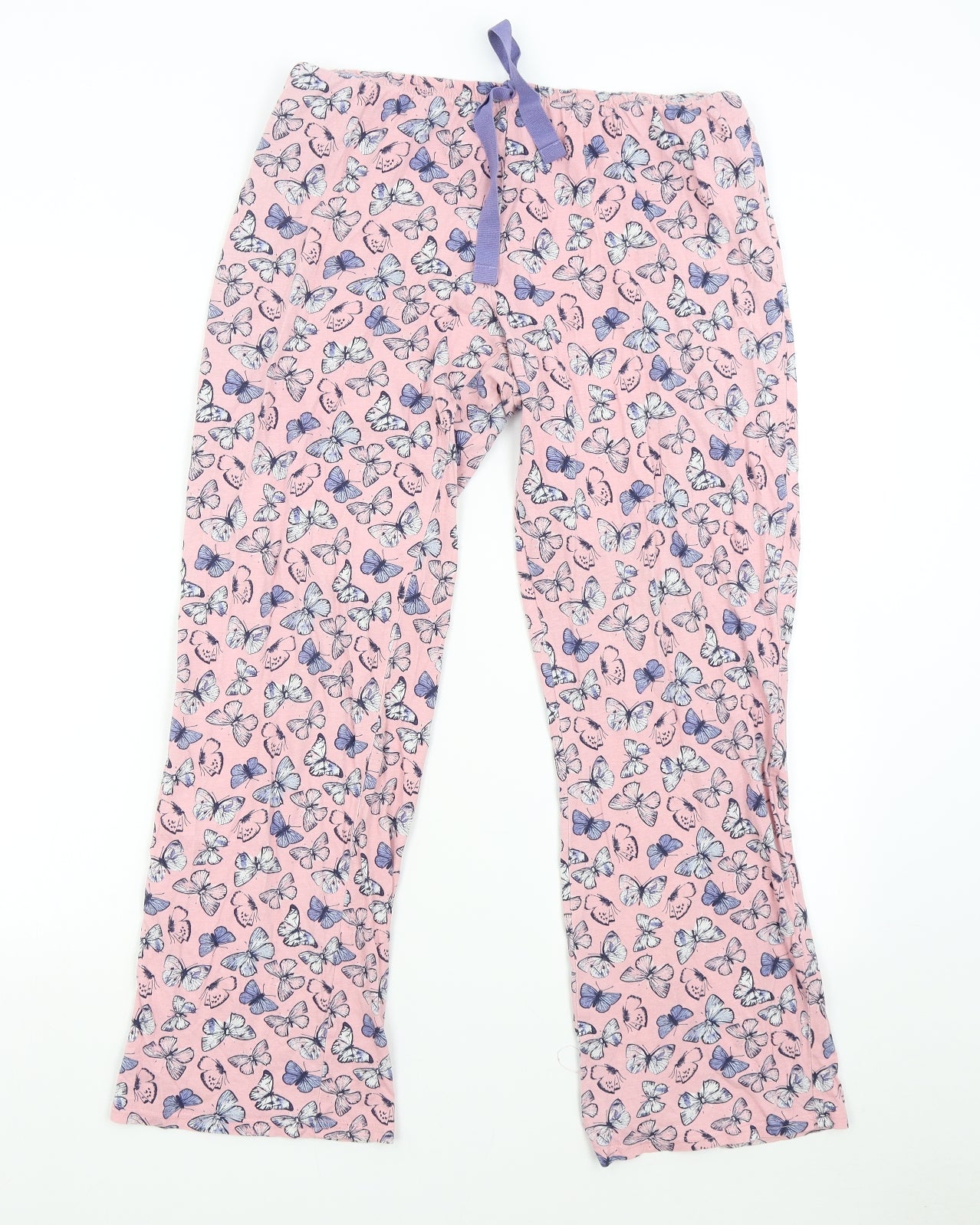 George Womens Pink Solid   Pyjama Pants Size 12