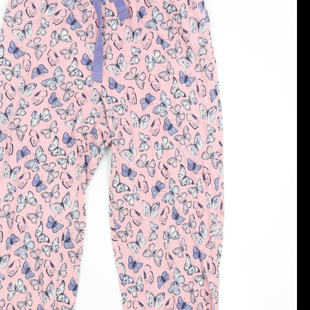 George Womens Pink Solid   Pyjama Pants Size 12