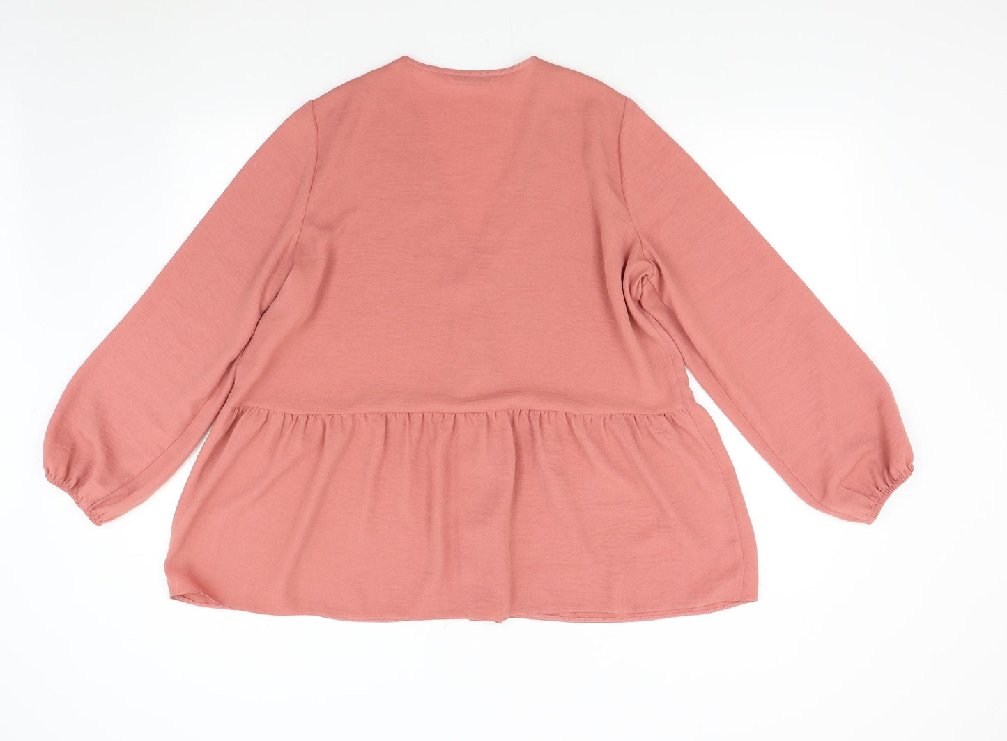 George Womens Pink   Basic Blouse Size 16