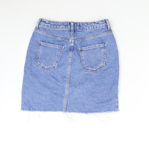 New Look 915 Girls Blue  Denim Mini Skirt Size 13 Years
