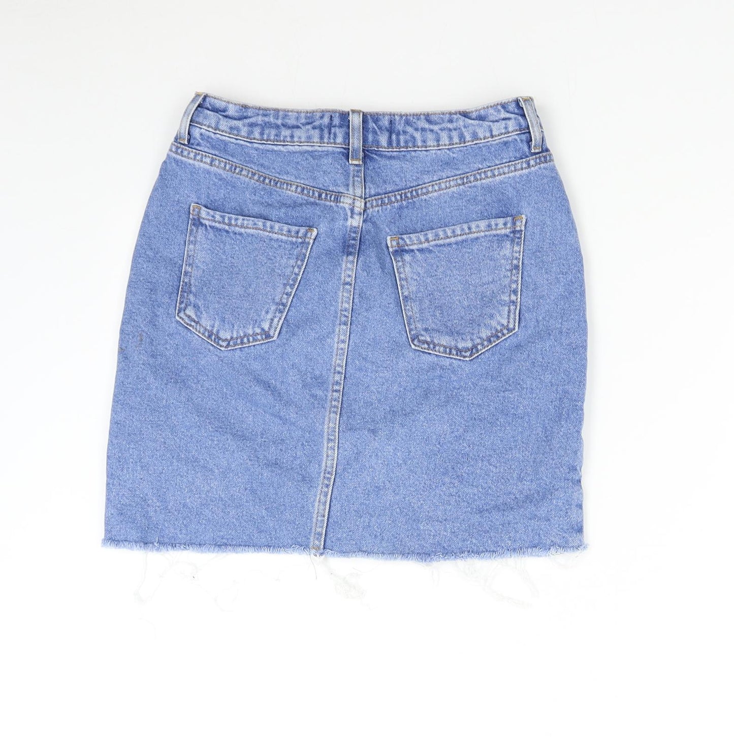 New Look 915 Girls Blue  Denim Mini Skirt Size 13 Years