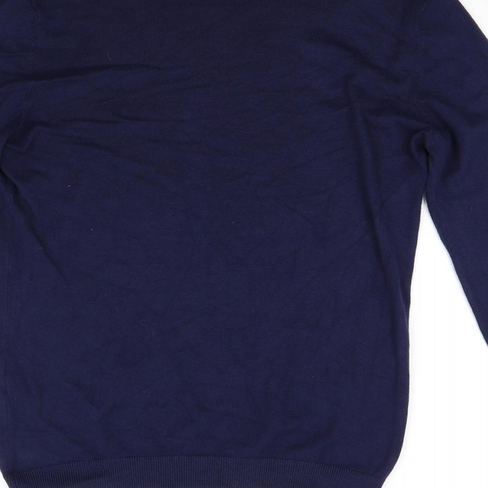 Zara Man Mens Blue   Pullover Jumper Size M