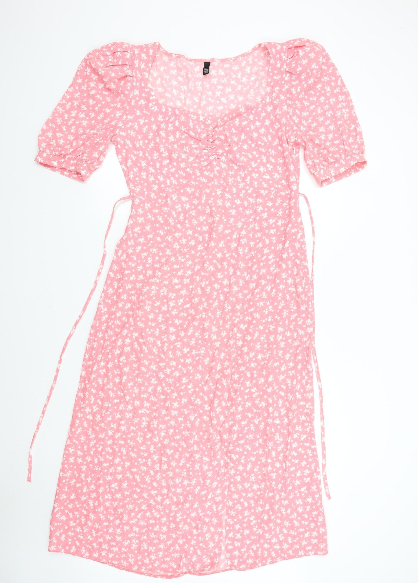 Nobody's Child Womens Pink Floral  Maxi  Size 10