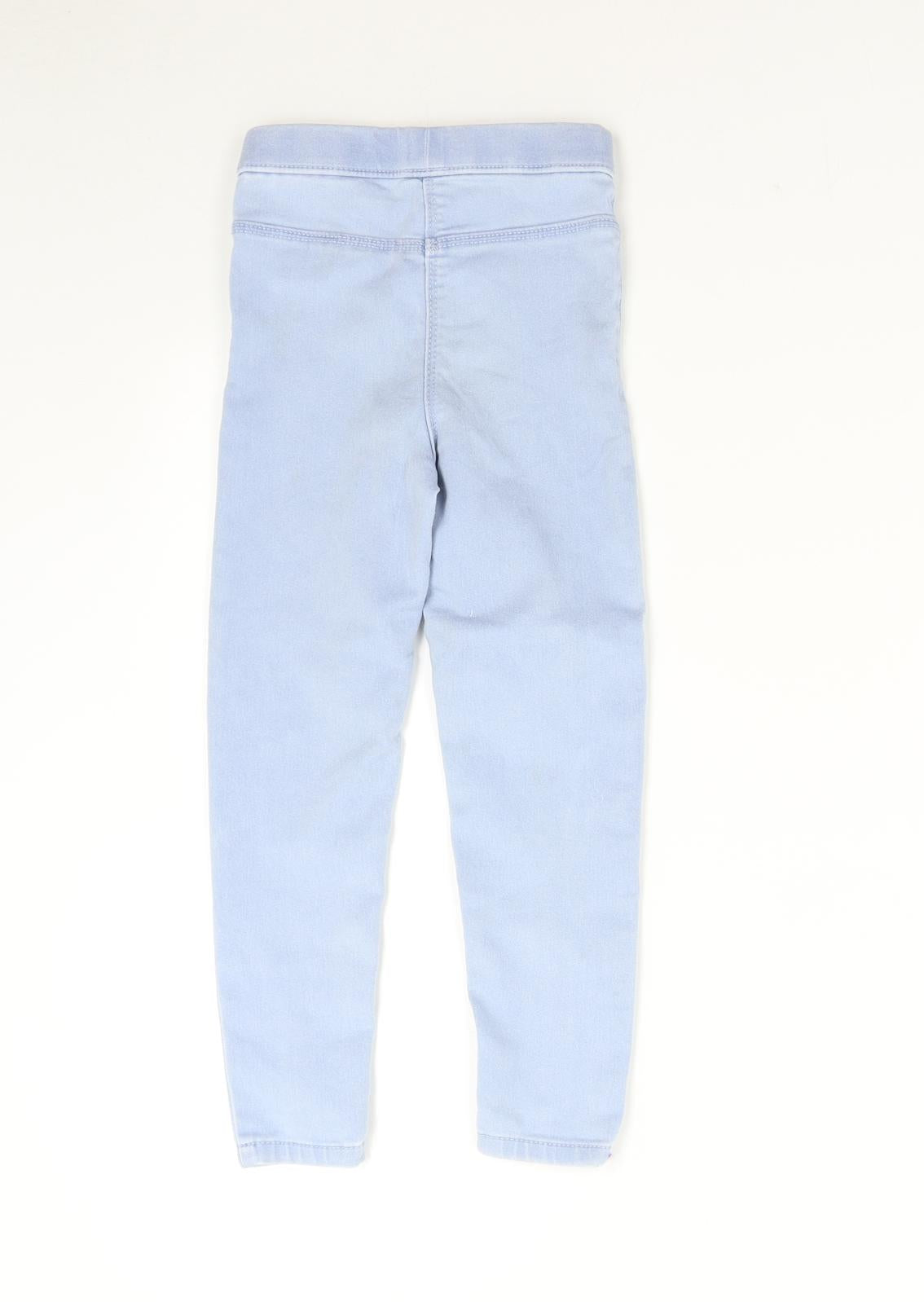 George Girls Blue  Denim Jegging Jeans Size 5-6 Years